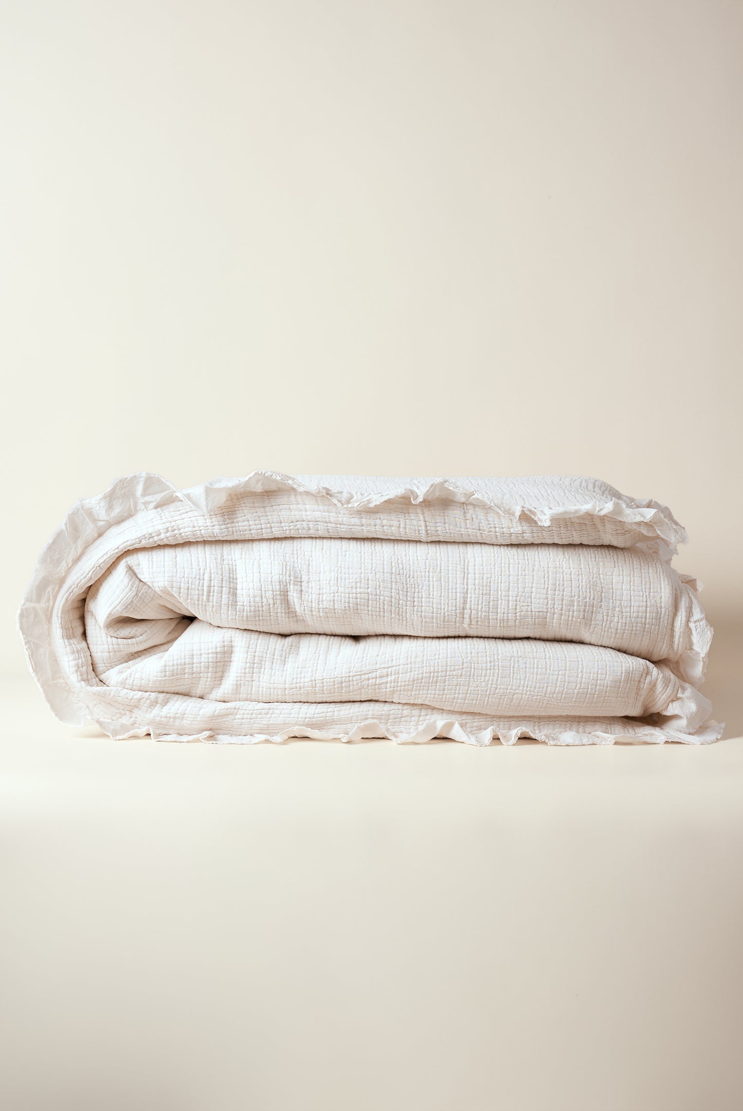 HOUSSE DE COUETTE VOLANTÉE