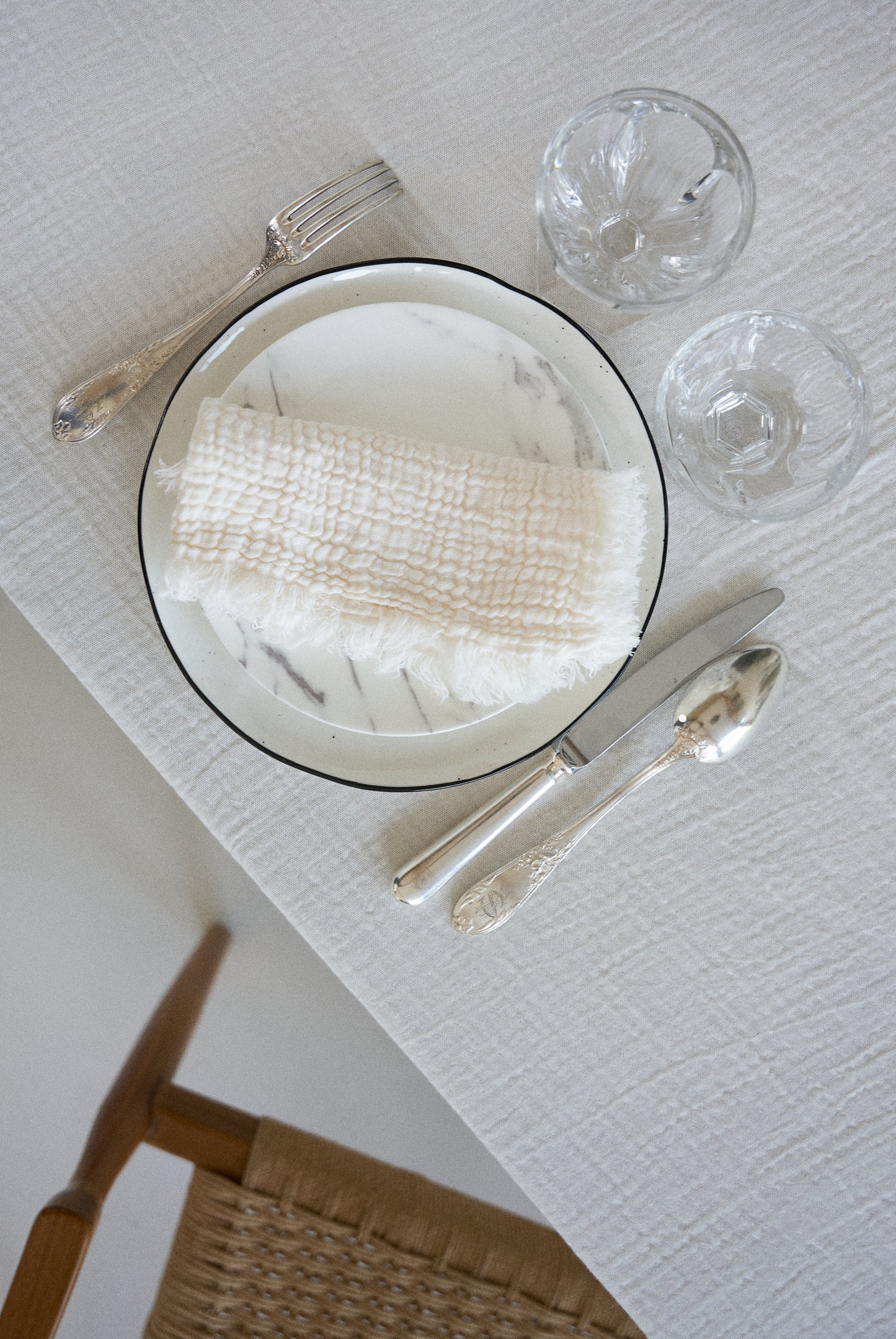 LOT DE 2 SERVIETTES DE TABLE HANOÏ