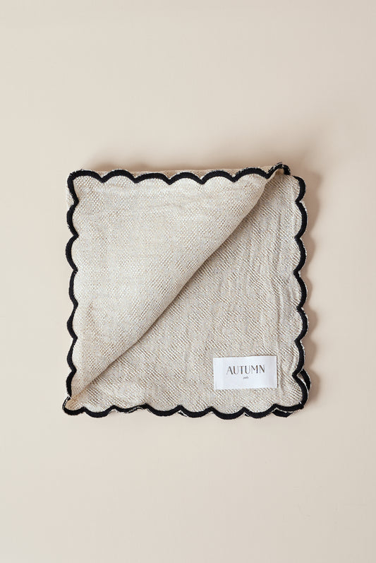 LOT DE 2 SERVIETTES DE TABLE TARA