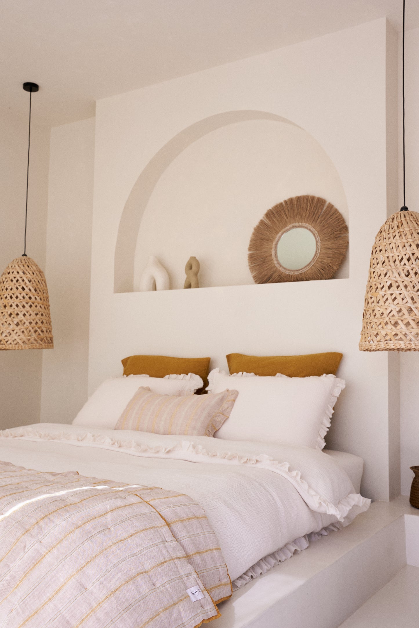 PARURE HOUSSE 240X220 + 2 TAIES 50X70 - OAK