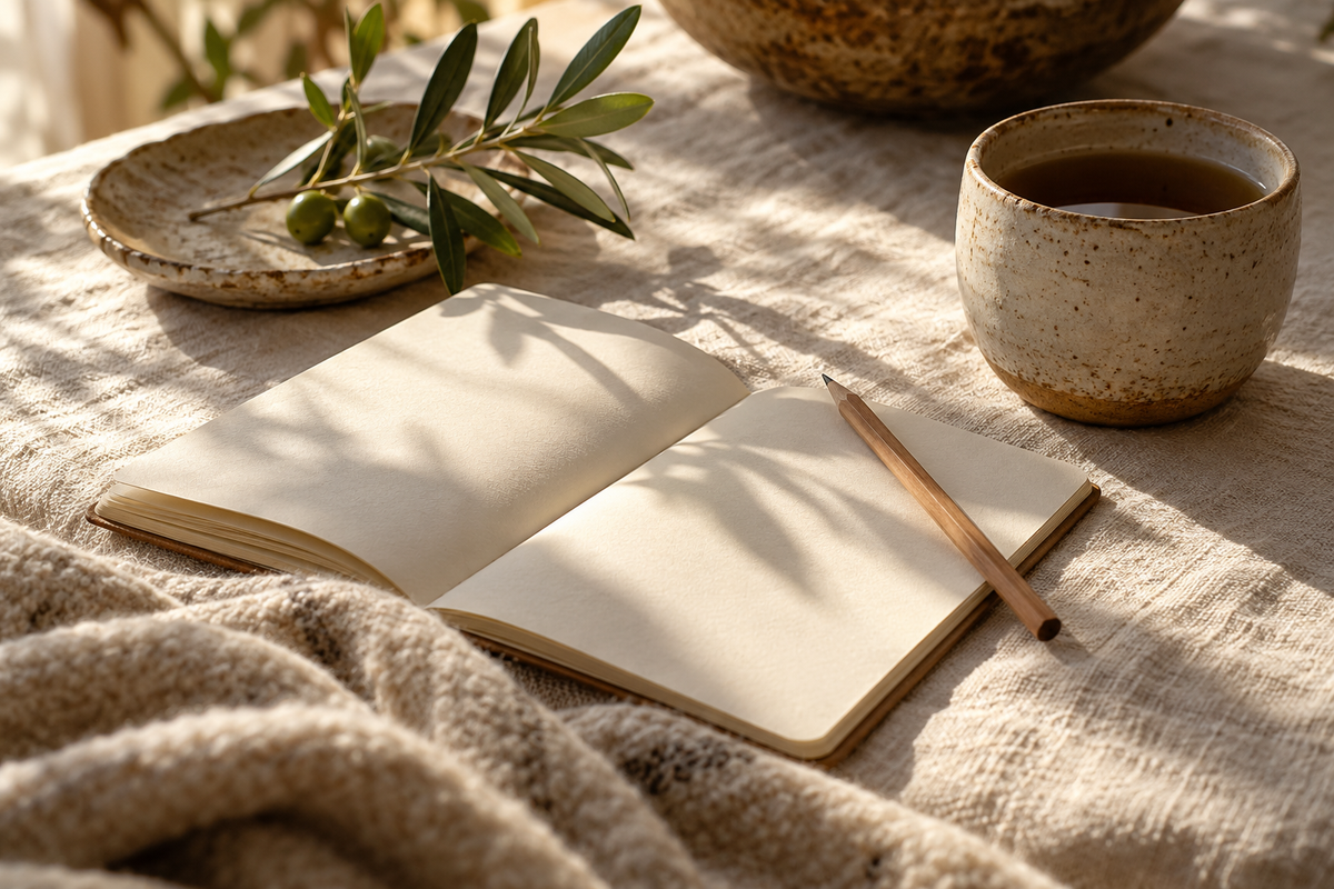 Prendre le temps, garder quelques mots